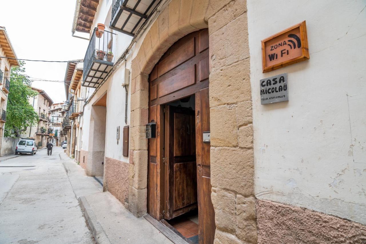 Apartamento Casa Micolau Beceite Exterior foto